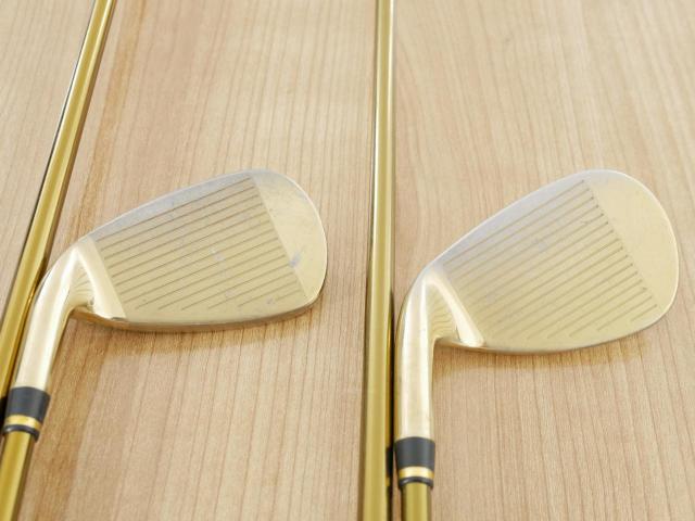 Iron set : Tsuruya : ชุดเหล็ก Tsuruya AXEL Gold Premium II (รุ่นปี 2017 ของใหม่ 6 หมื่นกว่าบาท หน้าเด้งสุดๆ ไกลสุดๆๆ) มีเหล็ก 7-Pw,Aw,As,Sw (7 ชิ้น ครบเซ็ต) ก้านกราไฟต์ Flex R