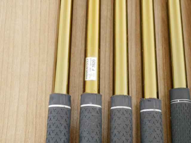 Iron set : Tsuruya : ชุดเหล็ก Tsuruya AXEL Gold Premium II (รุ่นปี 2017 ของใหม่ 6 หมื่นกว่าบาท หน้าเด้งสุดๆ ไกลสุดๆๆ) มีเหล็ก 7-Pw,Aw,As,Sw (7 ชิ้น ครบเซ็ต) ก้านกราไฟต์ Flex R