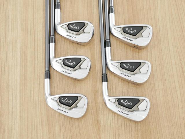 Iron set : Callaway : ชุดเหล็ก Callaway APEX DCB Forged (ปี 2022) มีเหล็ก 5-Pw (6 ชิ้น) ก้านกราไฟต์ Mitsubishi Diamana 55 Flex R