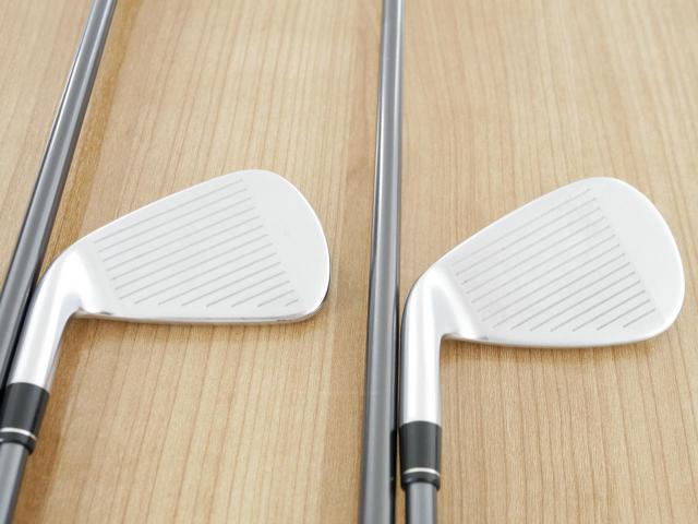 Iron set : Callaway : ชุดเหล็ก Callaway APEX DCB Forged (ปี 2022) มีเหล็ก 5-Pw (6 ชิ้น) ก้านกราไฟต์ Mitsubishi Diamana 55 Flex R