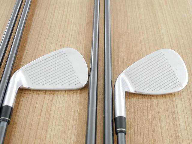 Iron set : Callaway : ชุดเหล็ก Callaway APEX DCB Forged (ปี 2022) มีเหล็ก 5-Pw (6 ชิ้น) ก้านกราไฟต์ Mitsubishi Diamana 55 Flex R