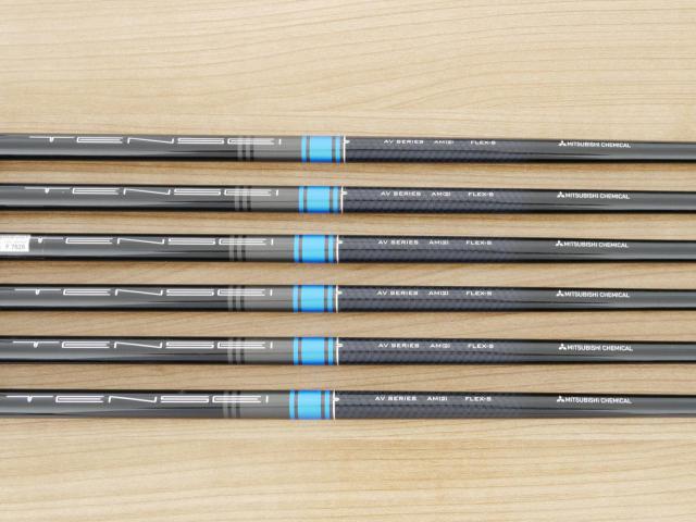 Iron set : Titleist : ชุดเหล็ก Titleist T200 Forged (ออกปี 2023 Japan Spec) มีเหล็ก 6-Pw,48 (6 ชิ้น) ก้านกราไฟต์ Mitsubishi TENSEI AM2 Flex S
