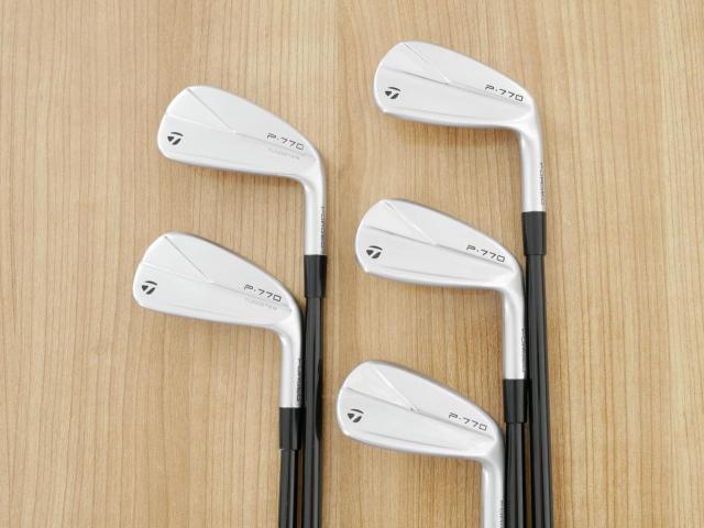 Iron set : Taylormade : ชุดเหล็ก Taylormade P770 Forged (รุ่นปี 2023 นุ่ม แน่น)  มีเหล็ก 6-Pw (5 ชิ้น) ก้านกราไฟต์ Mitsubishi Diamana Thump i95 Flex S