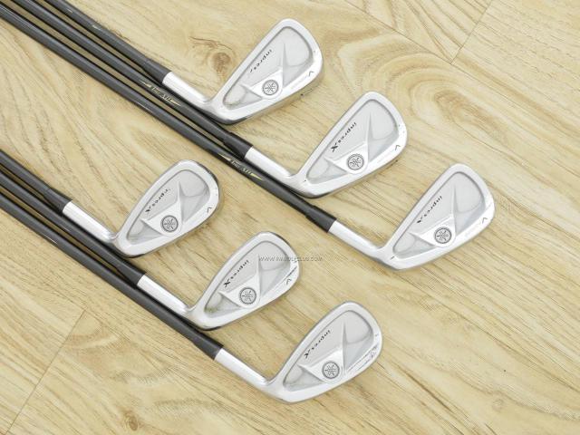 Iron set : Yamaha : ชุดเหล็ก Yamaha Inpres X (V Forged) มีเหล็ก 5-Pw (6 ชิ้น) ก้านกราไฟต์ Tour AD AD-75 Flex R
