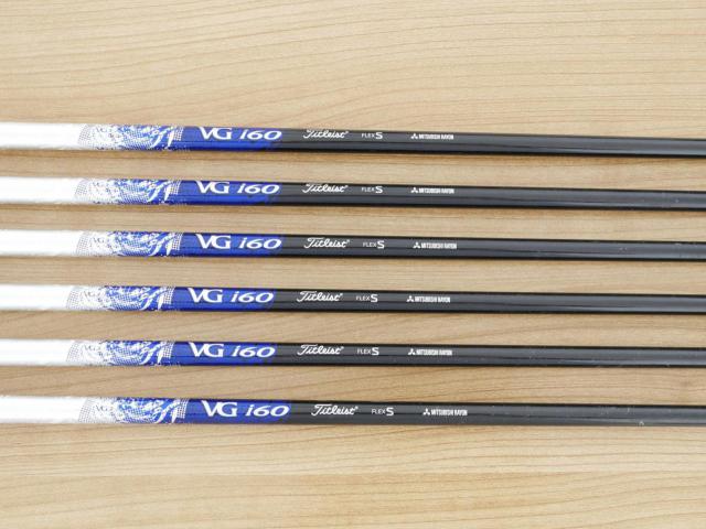 Iron set : Titleist : ชุดเหล็ก Titleist VG3 Forged (Japan Spec. ออกปี 2015) มีเหล็ก 5-Pw (6 ชิ้น) ก้านกราไฟต์ Mitsubishi Rayon VGi 60 Flex S