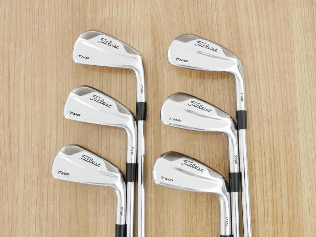 Iron set : Titleist : ชุดเหล็ก Titleist 716 T-MB Forged (ออกปี 2016) มีเหล็ก 5-Pw (6 ชิ้น) ก้านเหล็ก NS Pro 950 Flex S