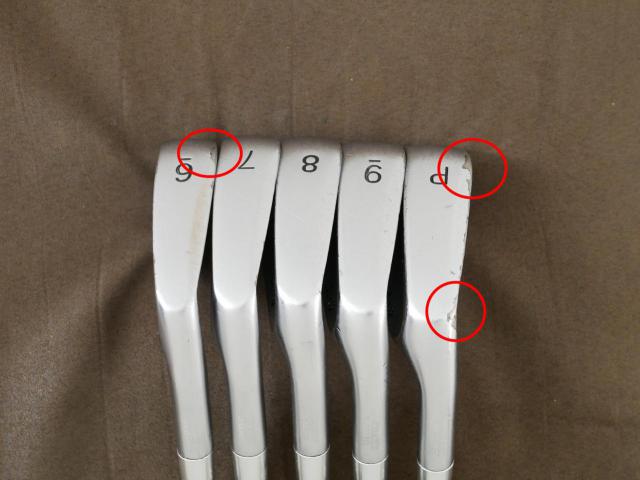 Iron set : Other Brand : **มีตำหนิ** ชุดเหล็ก Crazy SBI-02 Forged (ปี 2020 หายากมาก นุ่มมาก) มีเหล็ก 6-Pw (5 ชิ้น) ก้านเหล็ก NS Pro 950 Flex S