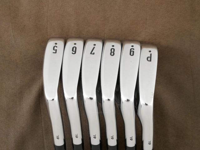Iron set : Callaway : ชุดเหล็ก Callaway APEX Pro Forged (ออกปี 2019) มีเหล็ก 5-Pw (6 ชิ้น) ก้านเหล็ก NS Pro 950 Flex S