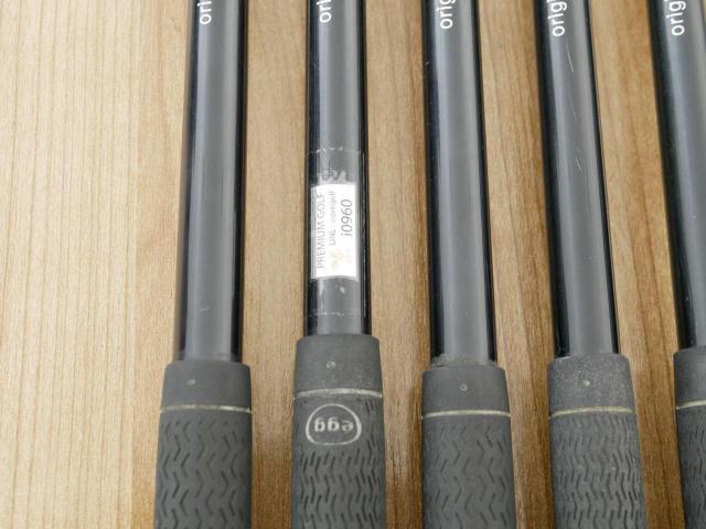 Iron set : PRGR : ชุดเหล็กกระเทย PRGR NEW Egg (ปี 2020 ตีง่ายและไกลมากๆ เด้งสุดๆ COR 0.82) มีเหล็ก 7-Pw,Aw (5 ชิ้น) ก้านกราไฟต์ M-37 Flex R