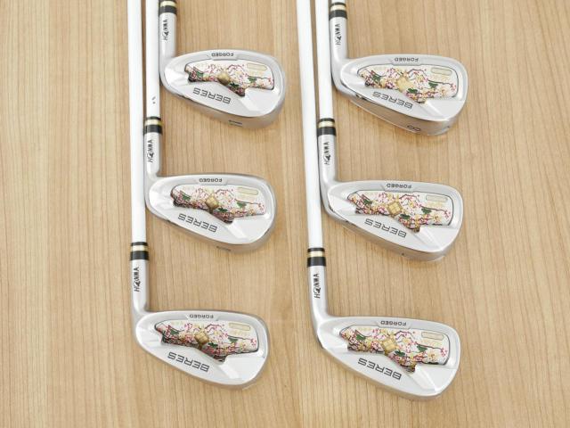Iron set : Honma : ชุดเหล็ก Honma Beres AIZU (รุ่นปี 2023) มีเหล็ก 6-11 (6 ชิ้น เทียบเท่า 5-Pw) ก้าน Honma ARMRQ MX Flex S (2 ดาว)
