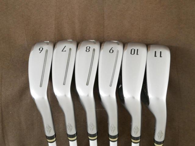 Iron set : Honma : ชุดเหล็ก Honma Beres AIZU (รุ่นปี 2023) มีเหล็ก 6-11 (6 ชิ้น เทียบเท่า 5-Pw) ก้าน Honma ARMRQ MX Flex S (2 ดาว)