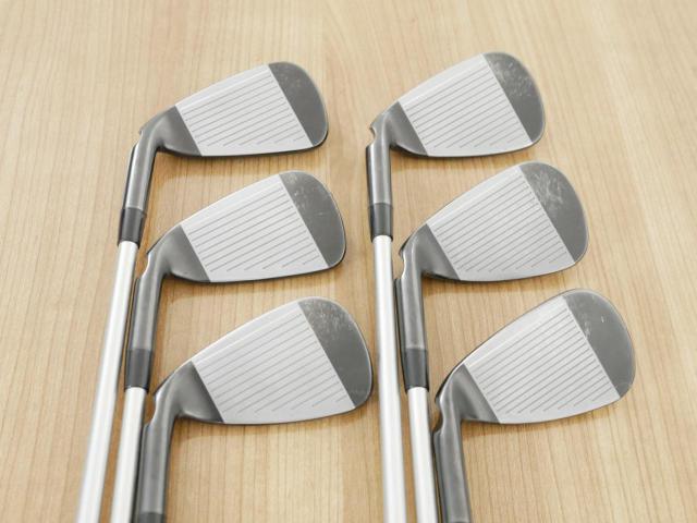Iron set : Ping : ชุดเหล็ก Ping G710 (ปี 2021 Japan Spec. ใบใหญ่ ง่ายที่สุด ไกลที่สุดของ Ping) มีเหล็ก 6-Pw,Aw (6 ชิ้น) ก้านกราไฟต์ Fujikura MCI 80 Flex R