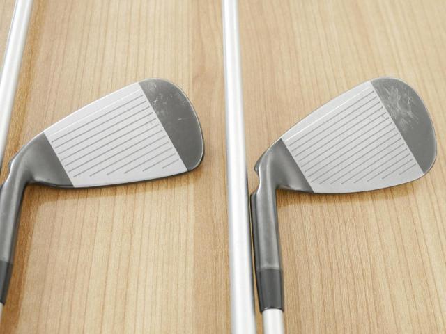 Iron set : Ping : ชุดเหล็ก Ping G710 (ปี 2021 Japan Spec. ใบใหญ่ ง่ายที่สุด ไกลที่สุดของ Ping) มีเหล็ก 6-Pw,Aw (6 ชิ้น) ก้านกราไฟต์ Fujikura MCI 80 Flex R