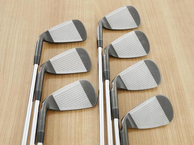 Iron set : Ping : ชุดเหล็ก Ping G710 (ปี 2021 Japan Spec. ใบใหญ่ ง่ายที่สุด ไกลที่สุดของ Ping) มีเหล็ก 5-Pw,Aw (7 ชิ้น) ก้านเหล็ก NS Pro 950 NEO Flex R