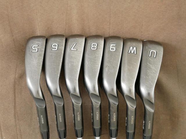 Iron set : Ping : ชุดเหล็ก Ping G710 (ปี 2021 Japan Spec. ใบใหญ่ ง่ายที่สุด ไกลที่สุดของ Ping) มีเหล็ก 5-Pw,Aw (7 ชิ้น) ก้านเหล็ก NS Pro 950 NEO Flex R