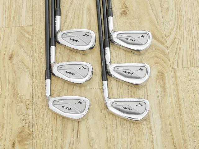 Iron set : Mizuno : ชุดเหล็ก Mizuno MP-53 (Forged) มีเหล็ก 5-Pw (6 ชิ้น) ก้านกราไฟต์ 80 Flex S