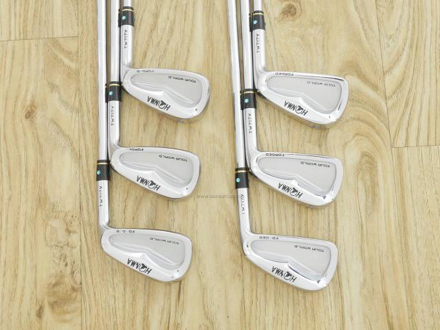 Iron set : Honma : ชุดเหล็ก Honma Tour World TW717V (Forged ปี 2015) มีเหล็ก 5-10 (6 ชิ้น) ก้านเหล็ก KBS Tour Flex S