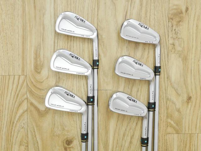 Iron set : Honma : ชุดเหล็ก Honma Tour World TW717V (Forged ปี 2015) มีเหล็ก 5-10 (6 ชิ้น) ก้านเหล็ก KBS Tour Flex S