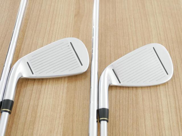 Iron set : Taylormade : ชุดเหล็ก Taylormade Gloire G (รุ่นท๊อปสุด ตีไกลมากๆ เหล็ก 7 Loft 26.5 หน้าเด้ง) มีเหล็ก 6-Pw (5 ชิ้น) ก้านเหล็ก NS Pro 830 Flex S