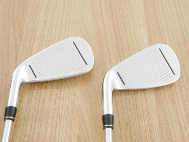 Iron set : Taylormade : ชุดเหล็ก Taylormade Gloire G (รุ่นท๊อปสุด ตีไกลมากๆ เหล็ก 7 Loft 26.5 หน้าเด้ง) มีเหล็ก 6-Pw (5 ชิ้น) ก้านเหล็ก NS Pro 830 Flex S