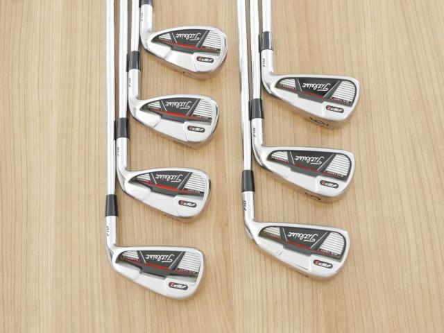 Iron set : Titleist : ชุดเหล็ก Titleist AP1 710 มีเหล็ก 4-Pw (7 ชิ้น) ก้านเหล็ก NS Pro 950 Flex R