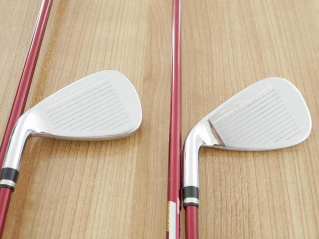 Iron set : Katana : ชุดเหล็ก Katana Voltio NINJA 880Hi Silver (รุ่นท็อปสุด ปี 2018 ตีง่าย ไกล สวยมากๆ) มีเหล็ก 6-Pw,Aw (6 ชิ้น) ก้านกราไฟต์ Fujikura Speeder 361 Flex R