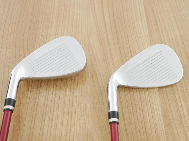 Iron set : Katana : ชุดเหล็ก Katana Voltio NINJA 880Hi Silver (รุ่นท็อปสุด ปี 2018 ตีง่าย ไกล สวยมากๆ) มีเหล็ก 6-Pw,Aw (6 ชิ้น) ก้านกราไฟต์ Fujikura Speeder 361 Flex R