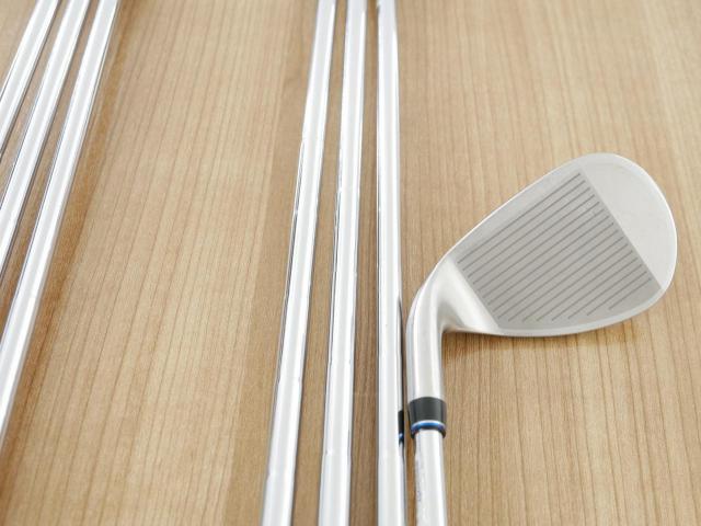 Iron set : XXIO : ชุดเหล็ก XXIO Cross 2 (ออกปี 2021 ตีไกลที่สุดของที่สุดจาก XXIO หน้าเด้งสุดๆ) มีเหล็ก 7-Pw,Aw,Dw,Sw (7 ชิ้น ตีไกลกว่าปกติ 2 เบอร์) ก้านเหล็ก NS Pro 860 DST Flex S