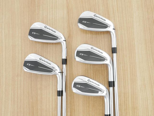Iron set : Taylormade : ชุดเหล็ก Taylormade Qi (รุ่นล่าสุด ออกปี 2024 Japan Spec.) มีเหล็ก 6-Pw (5 ชิ้น) ก้านเหล็ก NS Pro 820GH Flex R