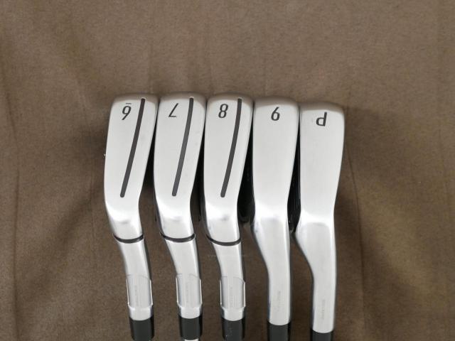 Iron set : Taylormade : ชุดเหล็ก Taylormade Qi (รุ่นล่าสุด ออกปี 2024 Japan Spec.) มีเหล็ก 6-Pw (5 ชิ้น) ก้านเหล็ก NS Pro 820GH Flex R