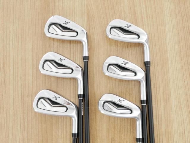 Iron set : XXIO : ชุดเหล็ก XXIO X Forged (รุ่นปี 2021) มีเหล็ก 6-Pw,Aw (6 ชิ้น) ก้านกราไฟต์ Miyazaki AX-1 Flex S