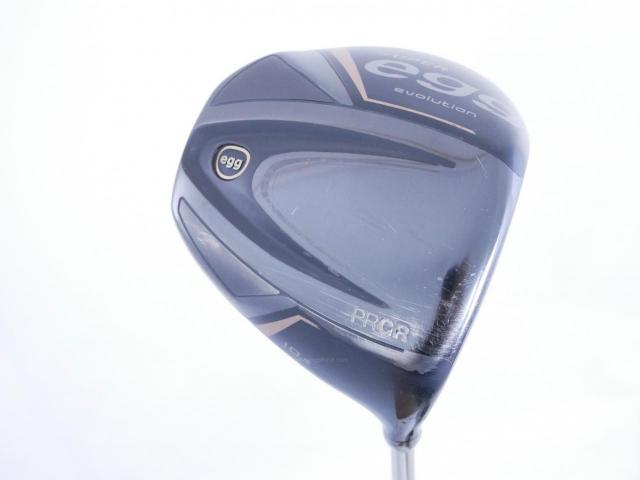 Driver : PRGR : ไดรเวอร์ PRGR Super EGG Evolution 500cc. (รุ่นล่าสุด ออกปี 2024 หน้าเด้งเกินกฏ ตีไกลมาก) Loft 10.5 Flex R2 (M-35)