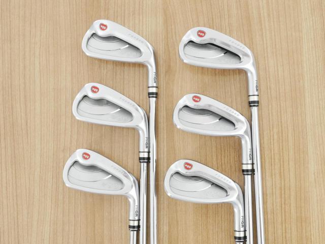 Iron set : PRGR : ชุดเหล็กกระเทย PRGR NEW Egg Forged (รุ่นปี 2020 ตีง่ายและไกลมากๆ เด้งสุดๆ COR 0.82) มีเหล็ก 6-Pw,Aw (6 ชิ้น) ก้านเหล็ก NS Pro ZELOS 7 