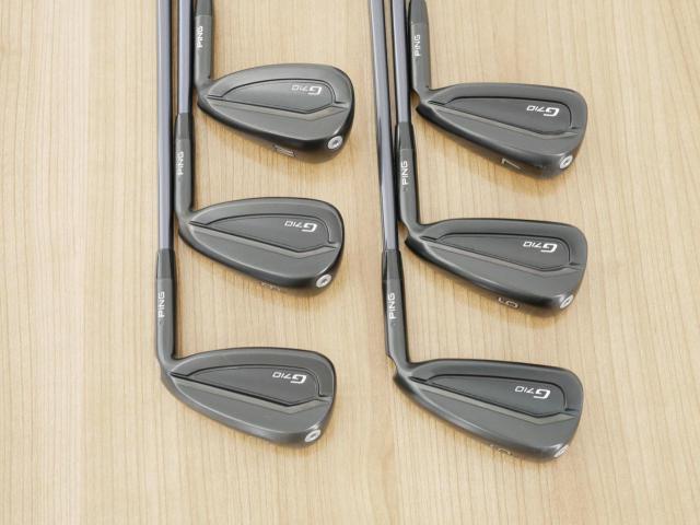 Iron set : Ping : ชุดเหล็ก Ping G710 (รุ่นปี 2021 Japan Spec. ใบใหญ่ ง่ายที่สุด ไกลที่สุดของ Ping) มีเหล็ก 5-Pw (6 ชิ้น) ก้านกราไฟต์ Ping ALTA J CB Flex S