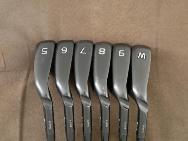 Iron set : Ping : ชุดเหล็ก Ping G710 (รุ่นปี 2021 Japan Spec. ใบใหญ่ ง่ายที่สุด ไกลที่สุดของ Ping) มีเหล็ก 5-Pw (6 ชิ้น) ก้านกราไฟต์ Ping ALTA J CB Flex S