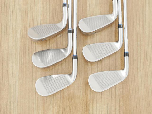 Iron set : XXIO : ชุดเหล็ก XXIO Cross 2 (ออกปี 2021 ตีไกลที่สุดของที่สุดจาก XXIO หน้าเด้งสุดๆ) มีเหล็ก 6-Pw,Aw (6 ชิ้น ตีไกลกว่าปกติ 2 เบอร์) ก้านเหล็ก NS Pro 860 DST Flex R