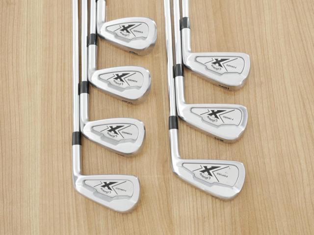 Iron set : Callaway : ชุดเหล็ก Callaway X Forged มีเหล็ก 4-Pw (7 ชิ้น) ก้านเหล็ก NS Pro 950 Flex R