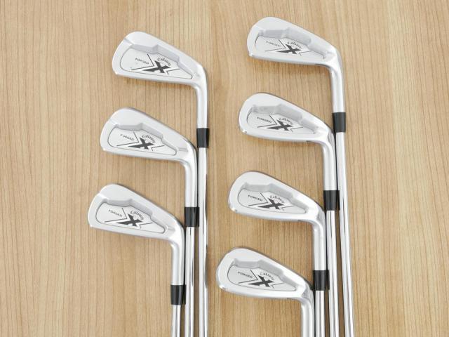 Iron set : Callaway : ชุดเหล็ก Callaway X Forged มีเหล็ก 4-Pw (7 ชิ้น) ก้านเหล็ก NS Pro 950 Flex R