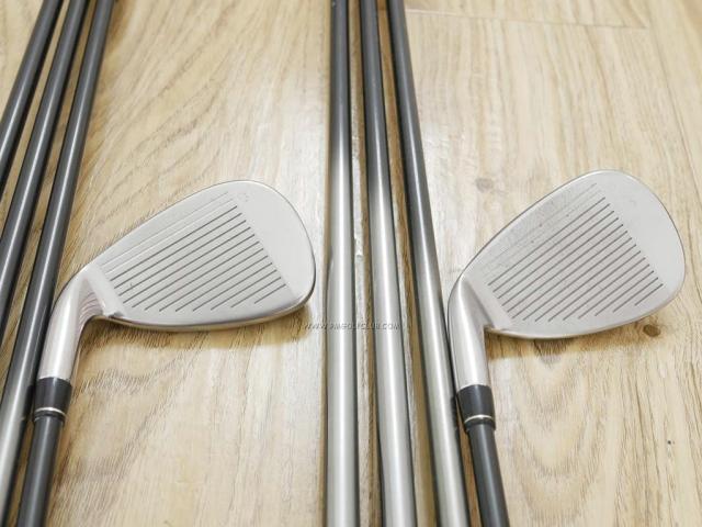 Iron set : Taylormade : ชุดเหล็ก Taylormade XR-05 (หน้า Titanium รุ่นท็อป) มีเหล็ก 5-Pw,Aw,Sw (8 ชิ้น) ก้านกราไฟต์ Flex R