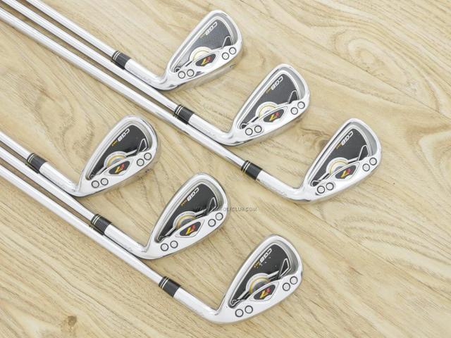 Iron set : Taylormade : ชุดเหล็ก Taylormade R7 CGB Max (ใบใหญ่ ตีง่าย) มีเหล็ก 5-Pw (6 ชิ้น) ก้านเหล็ก NS Pro 950 Flex R