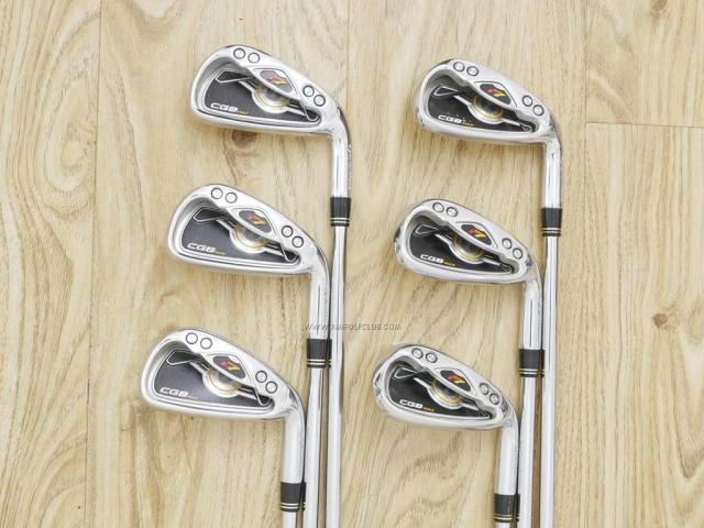 Iron set : Taylormade : ชุดเหล็ก Taylormade R7 CGB Max (ใบใหญ่ ตีง่าย) มีเหล็ก 5-Pw (6 ชิ้น) ก้านเหล็ก NS Pro 950 Flex R
