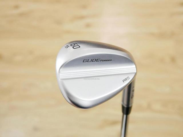 Wedge : Other : Wedge Ping Glide Forged Pro (รุ่นปี 2022) Loft 60 ก้านเหล็ก Dynamic Gold EX Weight Lock Tour Issue S200