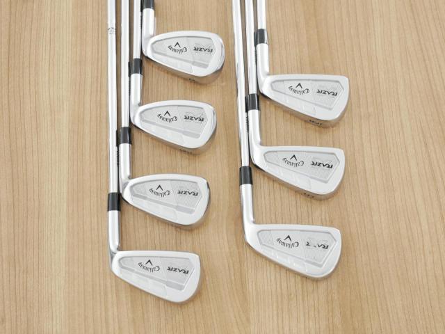 Iron set : Callaway : ชุดเหล็ก Callaway RAZR X Forged มีเหล็ก 4-Pw (7 ชิ้น) ก้านเหล็ก Dynamic Gold S300