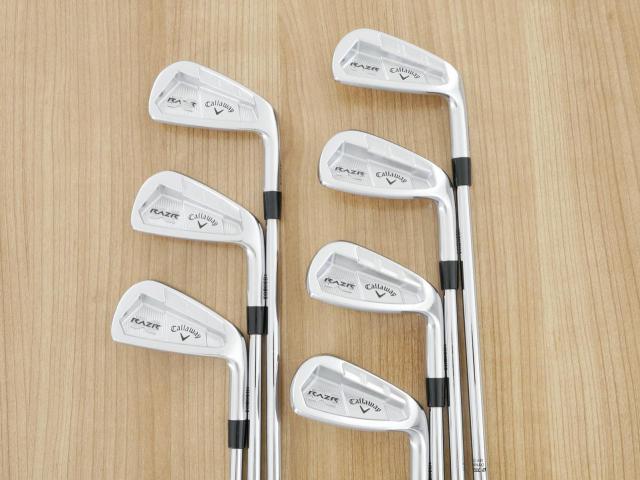 Iron set : Callaway : ชุดเหล็ก Callaway RAZR X Forged มีเหล็ก 4-Pw (7 ชิ้น) ก้านเหล็ก Dynamic Gold S300