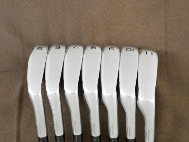 Iron set : Honma : ชุดเหล็ก Honma LB-808 EP (หน้าเด้ง) มีเหล็ก 5-11 (7 ชิ้น) ก้านเหล็ก NS Pro Zelos 7 Flex S