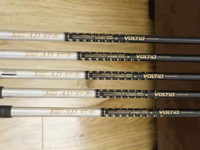 Iron set : Katana : ชุดเหล็ก Katana Voltio II Hi Aerospace (ใบใหญ่ ตีง่าย หน้าเด้งสุดๆๆๆ) มีเหล็ก 6-Pw ก้าน Tour AD VT-5 Flex R