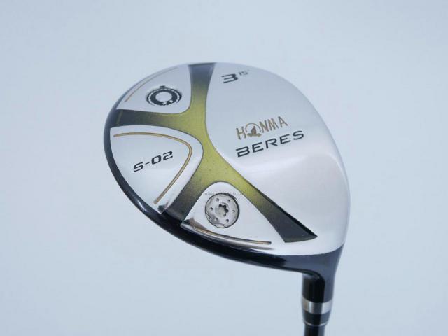 Fairway Wood : Honma : หัวไม้ 3 Honma Beres S-02 Loft 15 ก้าน ARMRQ 6 (54) Flex S (2 ดาว)