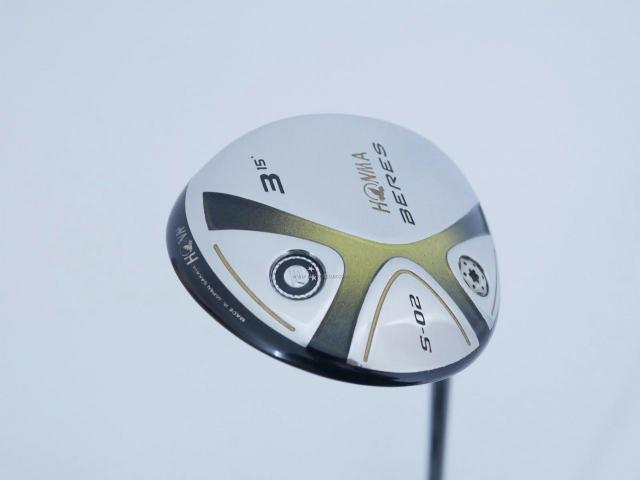 Fairway Wood : Honma : หัวไม้ 3 Honma Beres S-02 Loft 15 ก้าน ARMRQ 6 (54) Flex S (2 ดาว)