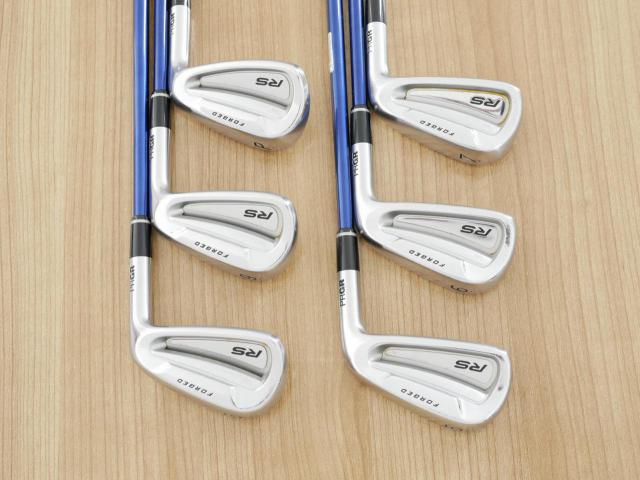 Iron set : PRGR : ชุดเหล็ก PRGR RS Forged (ออกปี 2019 นุ่มมากๆ) มีเหล็ก 5-Pw (6 ชิ้น) ก้านกราไฟต์ Mitsubishi Diamana Flex R