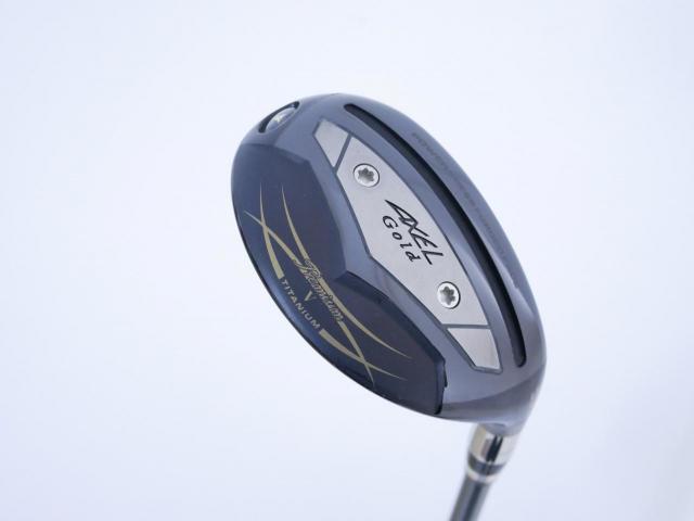 Fairway Wood : Tsuruya : ไม้กระเทย Tsuruya AXEL Gold Premium 5 (รุ่นปี 2023 ตัวท๊อป เด้งเกินกฏ ของใหม่ 2 หมื่นกว่า) Loft 23 Flex R